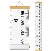 Outivity kids growth chart wall-hanging provides a neat height tracker for children's progress