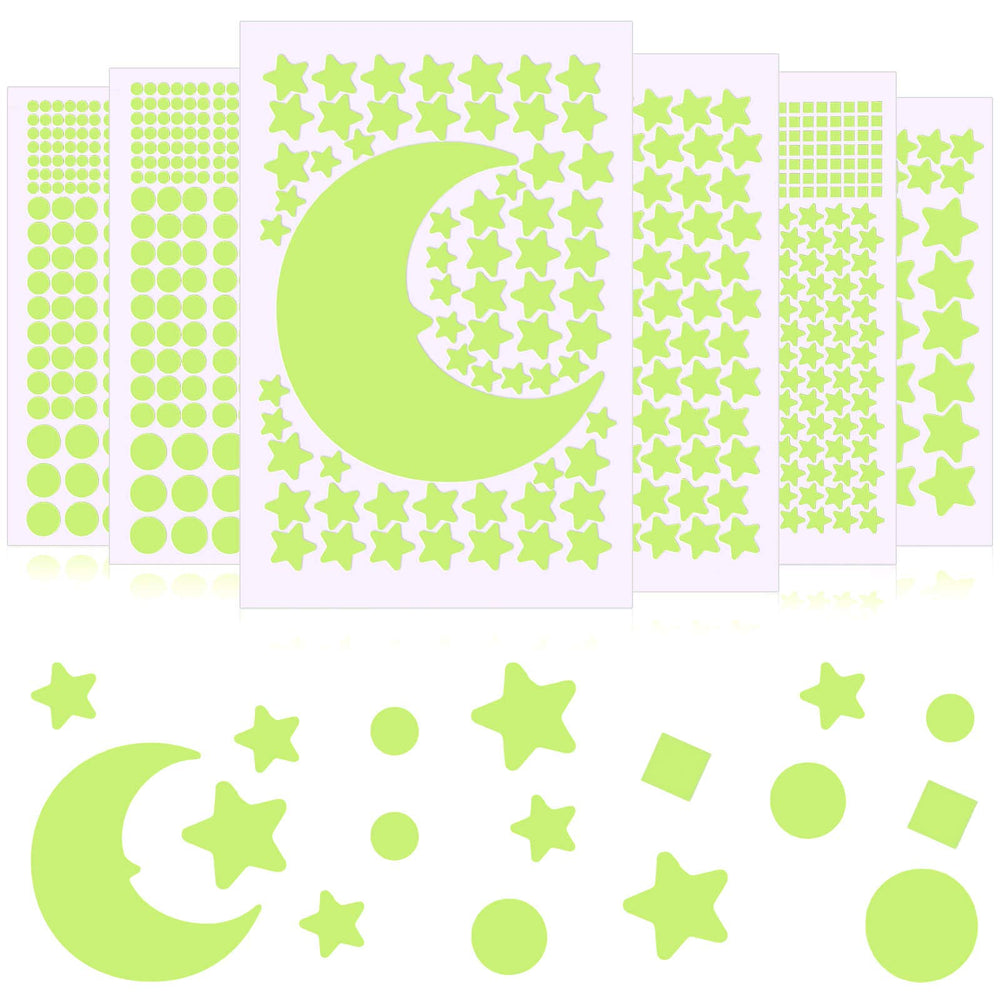 Outus glow stars wall decals create a magical night sky on walls