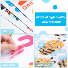 Outus peel-and-stick wall decals for kids room provide vibrant, reusable decor.