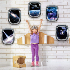 Outus 3D astronaut decal creates a dynamic backdrop for storytelling