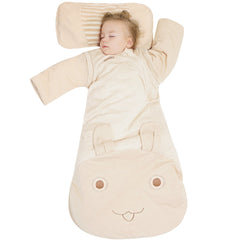 OuYun baby organic sleeping bag 3.5 tog x-large, cozy sleep for colder nights