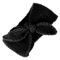 OVOY Turban headband in black ready to elevate outfits with comfy fit