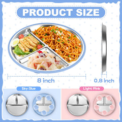 OVV plates with removable silicone sleeves for safer handling and easy cleanup.
