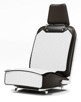 Owleys premium leather seat protector waterproof surface protects against spills.