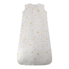 Owlivia sleep sack 2-way zipper detail enables quick diaper changes