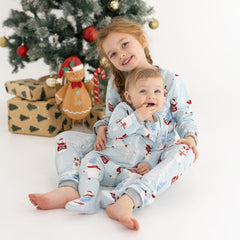 Owlivia footed sleeper showing warm feet and secure fit for sleeps