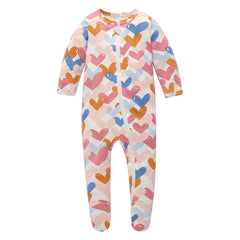 Owlivia footed sleeper with warm, cozy coverage