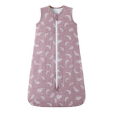 Owlivia rayon sleep sack hero in feather mauve, cozy and breathable for restful naps.