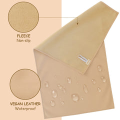 Owlowla Baby Diaper Changing Pad open flat 30x16 inches for comfy diaper changes.