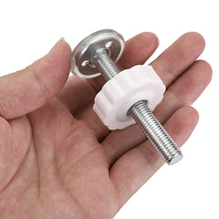 OwnMy M10 bolts ready-fit shows simple replacement without wall damage.