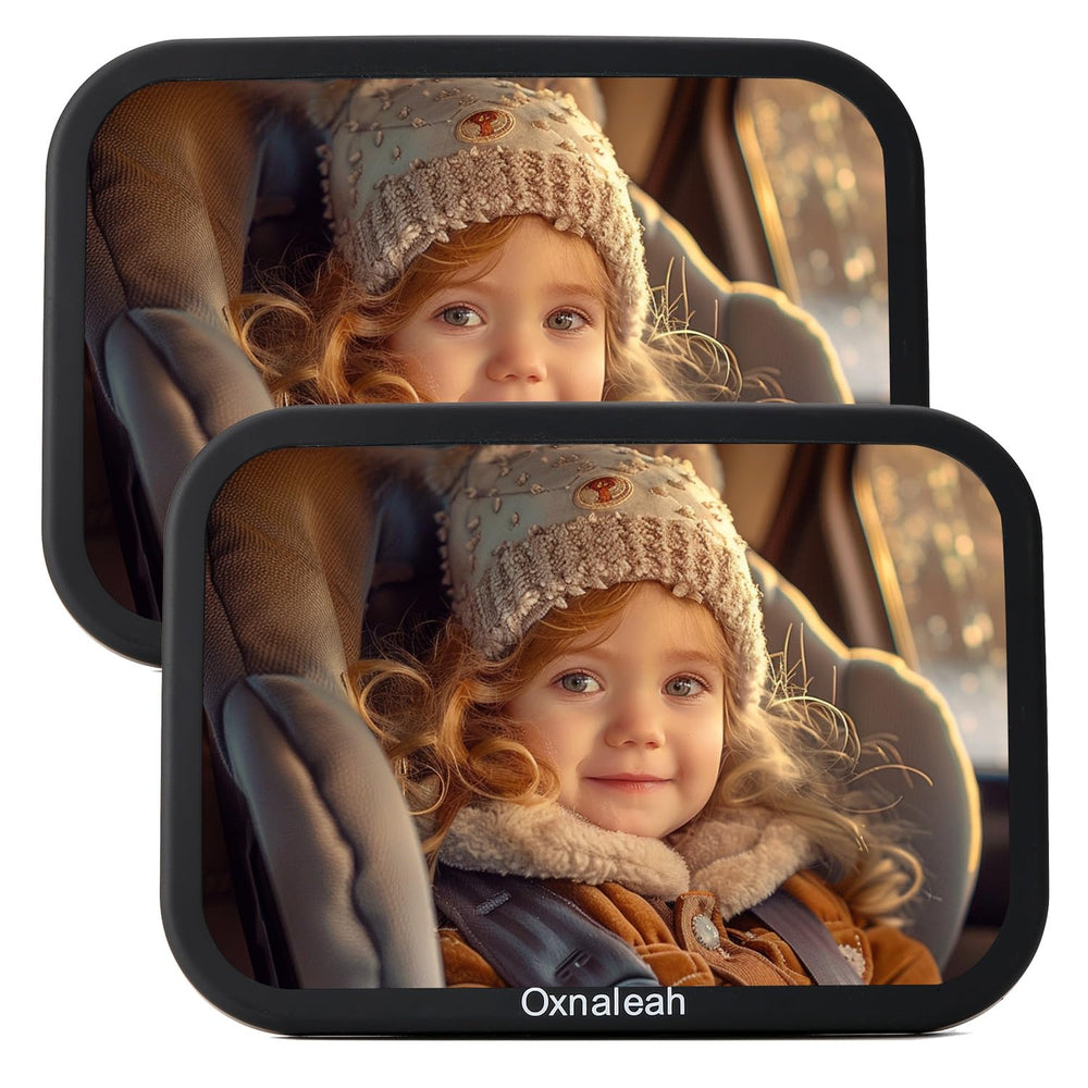 Oxnaleah baby car mirror wide view monitors rear-facing infant clearly for enhanced awareness