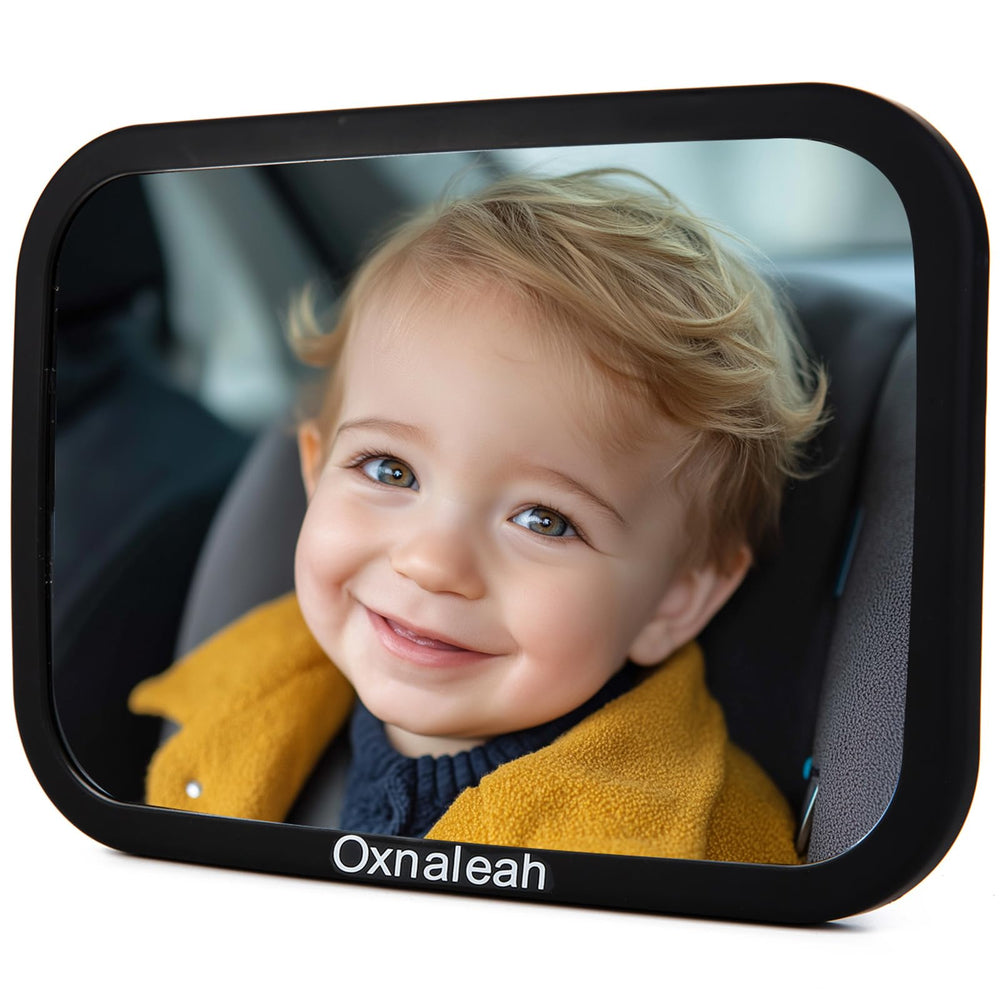 Oxnaleah car mirror for baby shows safety-focused view for calm rides