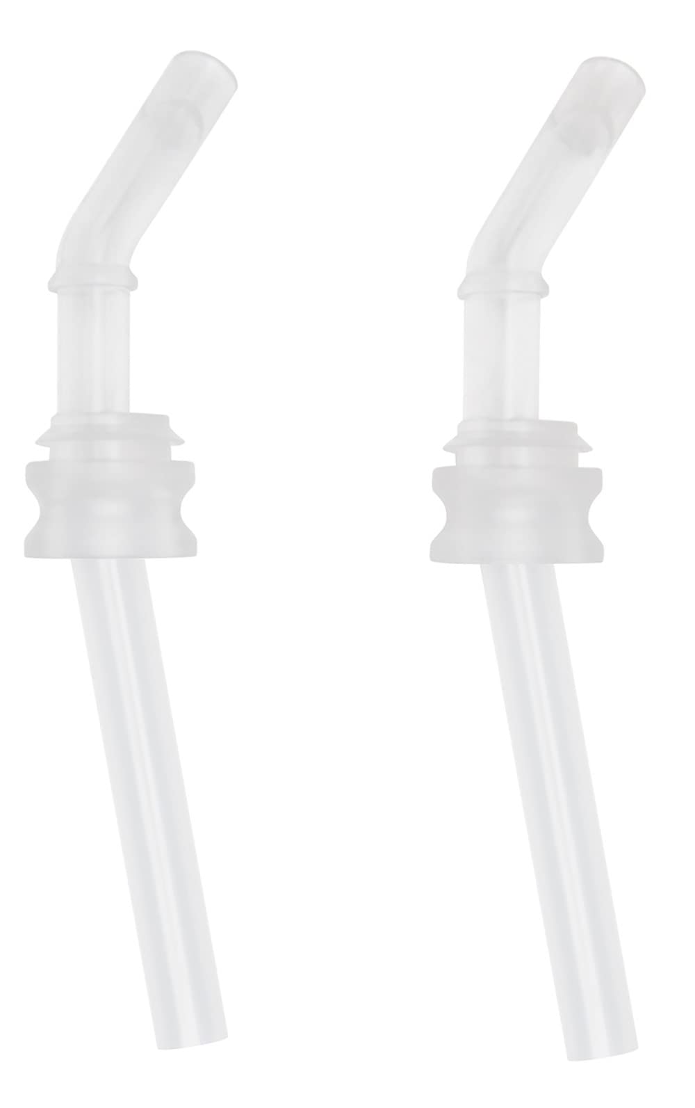 OXO Tot 6 oz replacement straw set with two straws for on-the-go hydration.