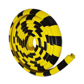 OYKSHDF wall edge guard yellow black highlights safety for sharp furniture corners