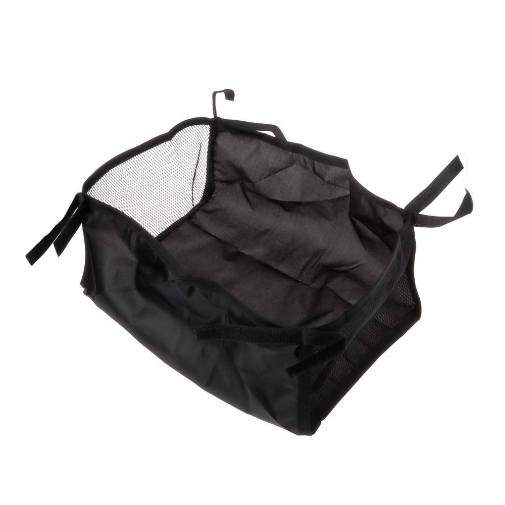 Ozekov Kamonda stroller basket black full view highlights spacious lower storage for essentials