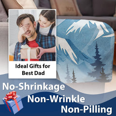 Paayna gift for dad 50x60 inch flannel blanket for couch warmth