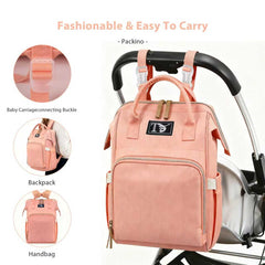 Packino detachable stroller straps for hands-free travel.