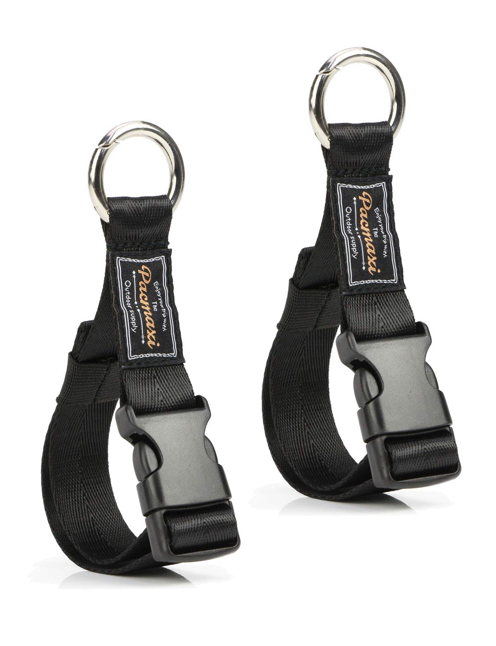 PACMAXI Stroller Hook clip closeup highlights secure iron build for reliable everyday use.