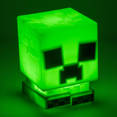 Paladone Creeper SquishyGlo texture up close highlights soft, squishy feel for tactile play and decor.