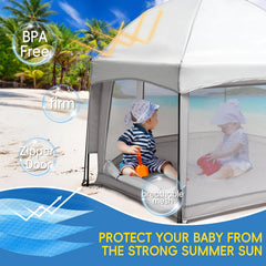 Palopalo pop-up setup is lightning-fast for effortless packing on family trips.
