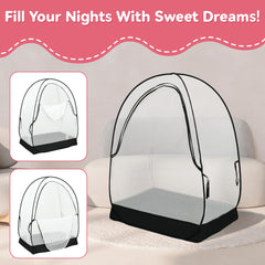 Pamo Babe Pack and Play Tent quick-assembly without tools, hassle-free setup