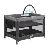 Pamo Babe portable playpen folded view for travel convenience