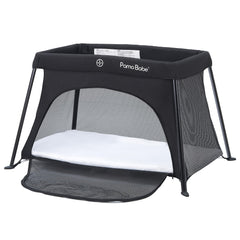Pamo Babe travel crib mesh for breathable visibility and baby monitoring