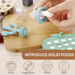 PandaEar baby food storage ice cube tray for homemade purees and breastmilk