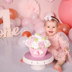 PandaEar baby hair clip close-up shows soft non-slip grip