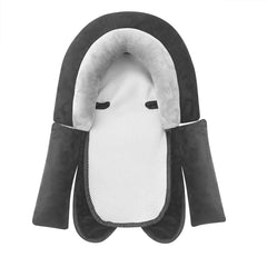 PandaEar baby head support with breathable mesh for on-the-go comfort.