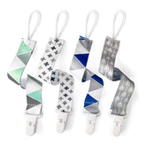 PandaEar pacifier clips universal clip closeup shows secure attachment for pacifiers on the go.