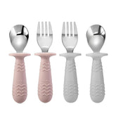 PandaEar spoons-rounded: safe, gentle meals for babies.
