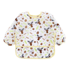 PandaEar back tie closure provides secure fit for growing toddlers during meals.