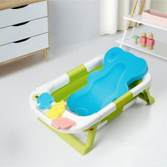 PandaEar bath sponge mat head-neck-support emphasizes ergonomic cradle for newborn comfort.