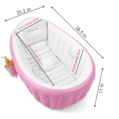 PandaEar non-slip bottom on bathtub improves safety during baths