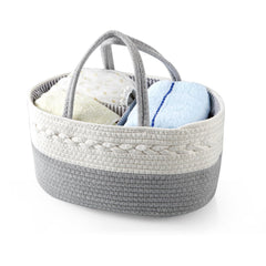 PandaEar diaper caddy travel close-up shows compact, portable design for on-the-go changes.
