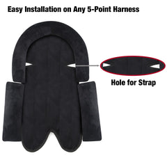 PandaEar grow-with-baby cushion adapts as baby grows.