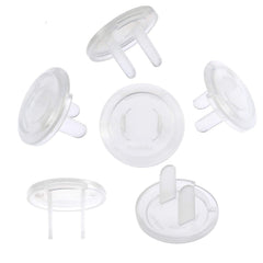 PandaEar clear outlet cover 52-pack protects children from sockets.