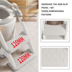 PandaEar potty seat non-slip base stability on various surfaces for safe practice.