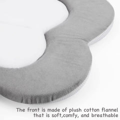 PandaEar plush petals surround infant for secure cozy bath sessions