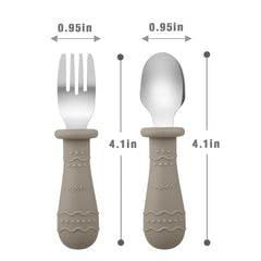 PandaEar soft forks designed for safe toddler dining