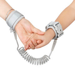PandaEar anti-lost wrist link front view showing secure lock for crowded venues