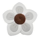 PandaEar Baby Bath Pad soft petals detail shows gentle newborn support during bath