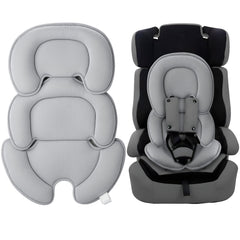 PandaEar baby car insert assembly in grey offers full body support