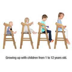 PandaEar high chair removable cushion for easy cleaning and comfort.