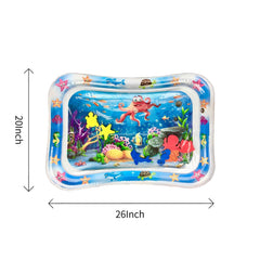 PandaEar water mat setup steps show easy two-step prep