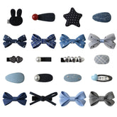 Panpinmama baby girls hair clips 20-pack set closeup shows versatile styles for daily outfits