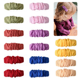 Panpinmama baby snap hair clips in colorful designs keep hair away from eyes during play.