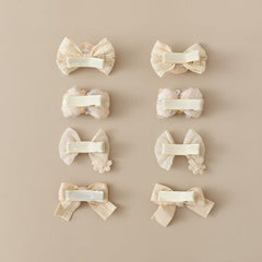 panpinmama fully lined clip closeup shows gentle pull-free design for fine baby hair