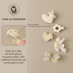 panpinmama soft-material clips for gentle wear by toddlers during daily activities